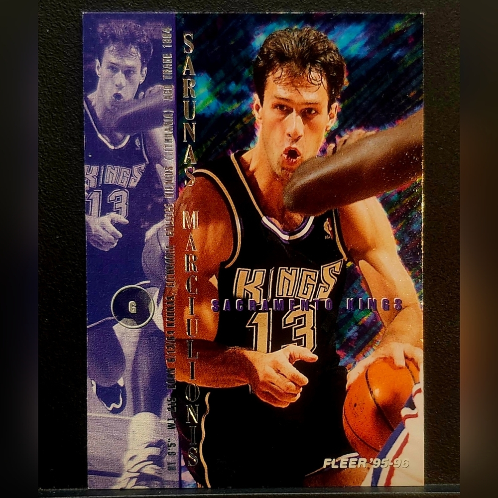 95-96 Fleer 250 Sarunas Marciulionis